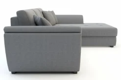 Narożnik rozkładany szary BERISSO prawy