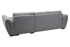 Narożnik rozkładany szary BERISSO prawy