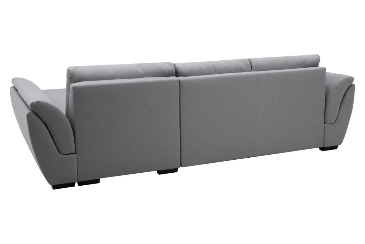 Narożnik rozkładany szary BERISSO prawy