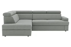 Narożnik rozkładany szary COMO lewy