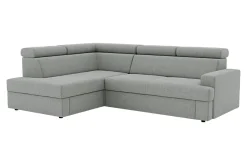 Narożnik rozkładany szary COMO lewy