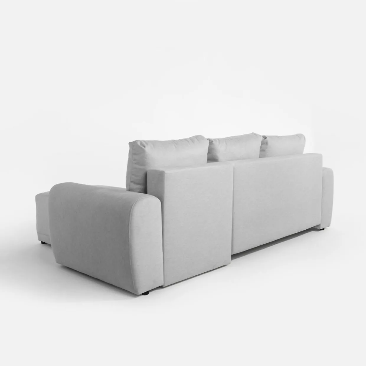 Narożnik rozkładany szary CARLOS