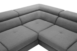 Narożnik rozkładany szary FABIO prawy