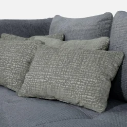 Narożnik rozkładany szary HORTA prawy