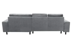 Narożnik rozkładany szary HARISON prawy