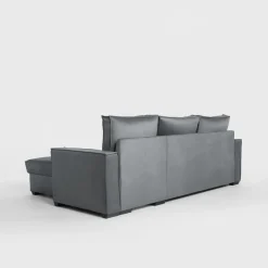 Narożnik rozkładany szary LORMONT