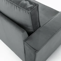 Narożnik rozkładany szary LORMONT