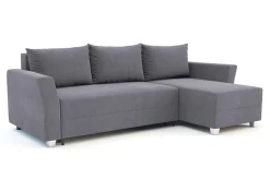 Narożnik rozkładany szary LATTE