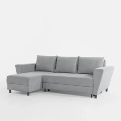 Narożnik rozkładany szary MUNA