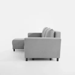 Narożnik rozkładany szary MUNA