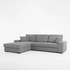 Narożnik rozkładany szary MONDO BIS lewy