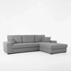 Narożnik rozkładany szary MONDO BIS prawy