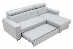 Narożnik rozkładany szary melanż MATRIX