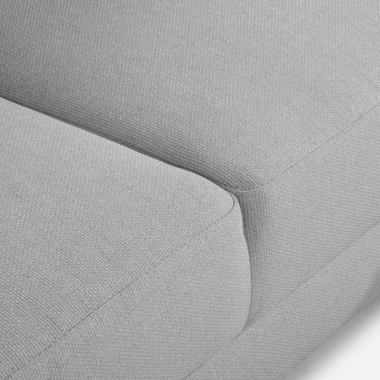 Narożnik rozkładany szary PERA lewy