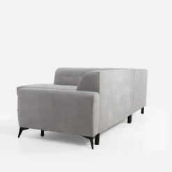 Narożnik rozkładany szary STORN lewy