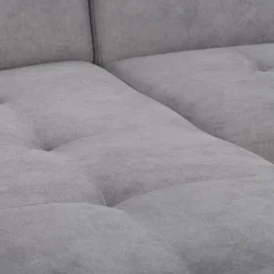 Narożnik rozkładany szary STORN lewy