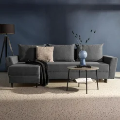 Narożnik rozkładany szary SATO