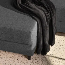 Narożnik rozkładany szary SATO