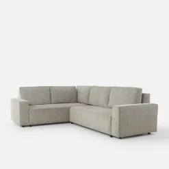 Narożnik rozkładany szary SPARK lewy