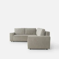 Narożnik rozkładany szary SPARK lewy