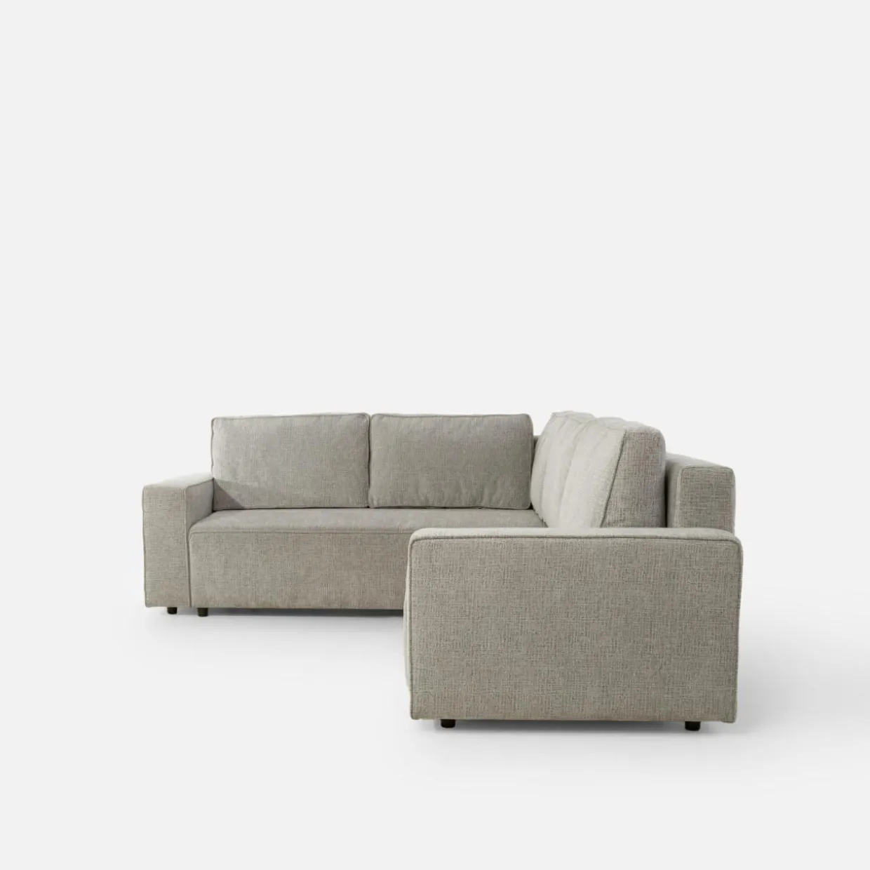 Narożnik rozkładany szary SPARK lewy