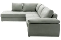 Narożnik rozkładany szary SELENA lewy