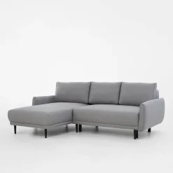 Narożnik rozkładany szary SOHO S lewy