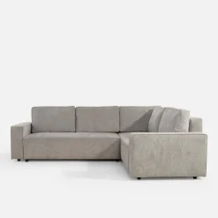 Narożnik rozkładany szary SPARK prawy