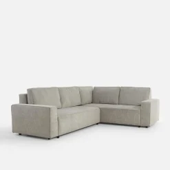 Narożnik rozkładany szary SPARK prawy