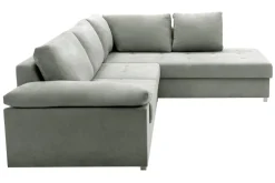 Narożnik rozkładany szary SELENA prawy