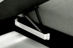 Narożnik rozkładany szary SELENA prawy