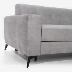 Narożnik rozkładany szary STORN prawy