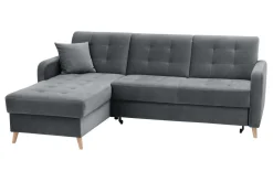 Narożnik rozkładany szary VOLARE