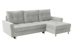 Narożnik rozkładany szary ZOYA