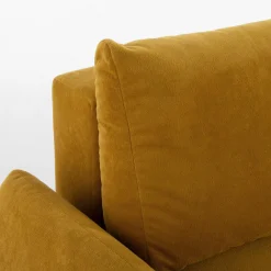 Narożnik rozkładany żółty FEDE