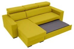 Narożnik rozkładany żółty MATRIX
