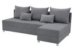 Narożnik rozkładany uniwersalny szary MARKUS