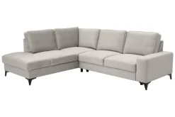 Narożnik rozkładany w kolorze latte FABRIZIO lewy