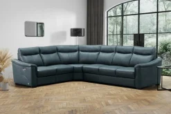 Narożnik rozkładany z funkcją relaks BARCELONA lewy