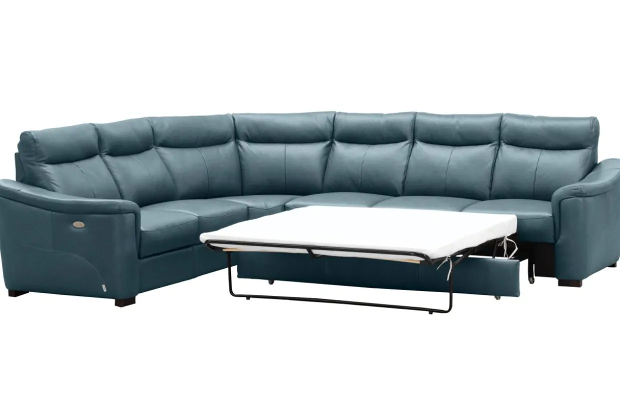 Narożnik rozkładany z funkcją relaks BARCELONA lewy