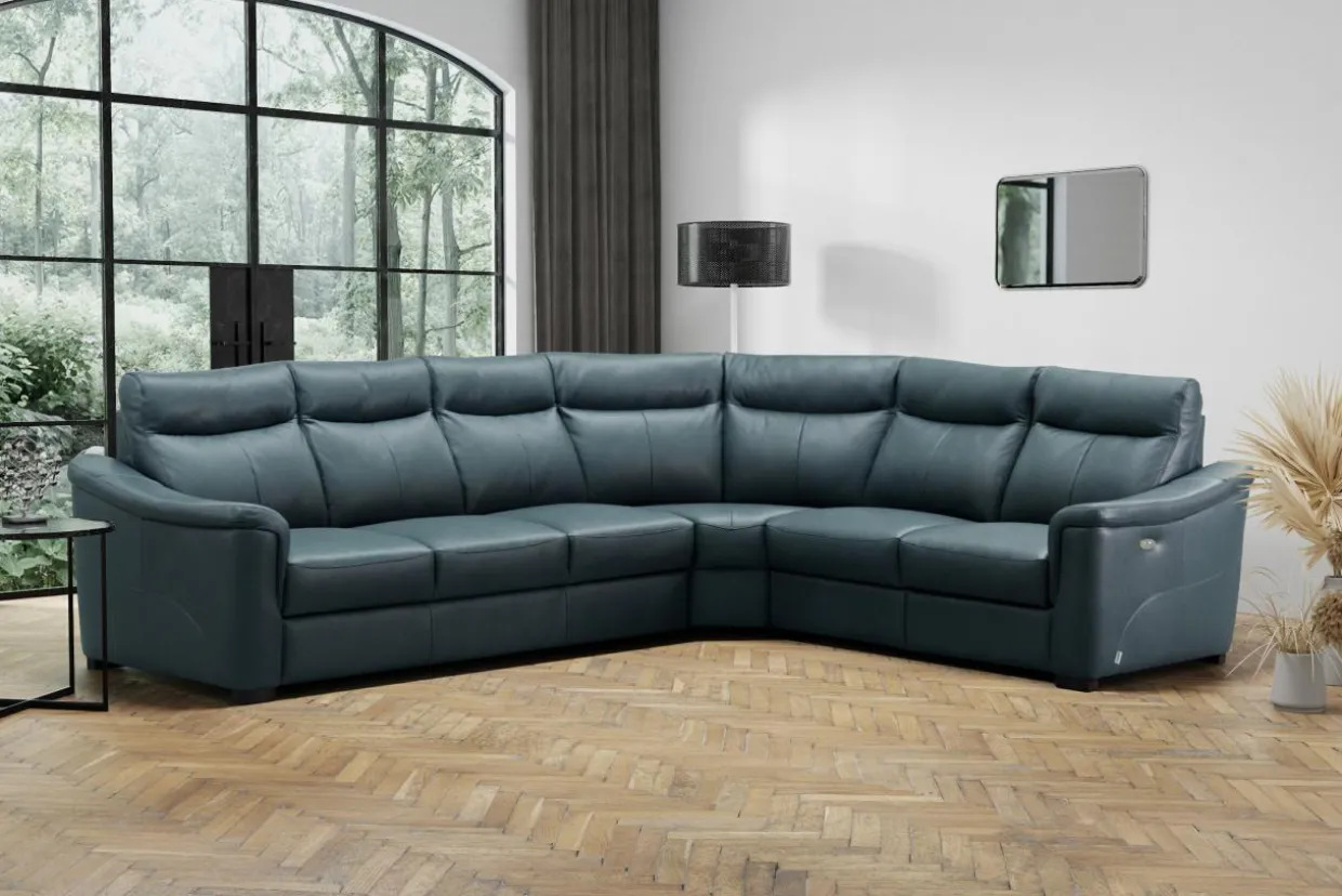 Narożnik rozkładany z funkcją relaks BARCELONA prawy