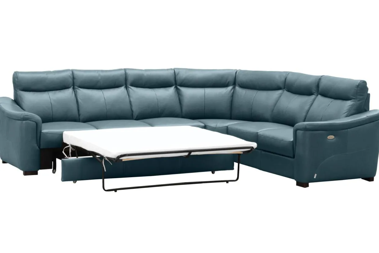 Narożnik rozkładany z funkcją relaks BARCELONA prawy