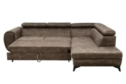 Narożnik rozkładany z regulowanymi zagłówkami MONA PIK prawy