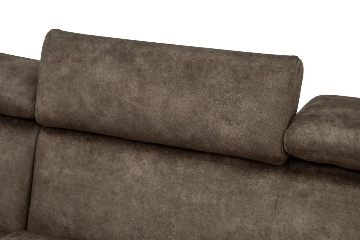 Narożnik rozkładany z regulowanymi zagłówkami MONA PIK prawy