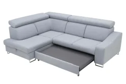 Narożnik rozkładany z regulowanymi zagłówkami BRICO prawy