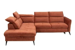 Narożnik rozkładany z ruchomymi zagłówkami APULLA lewy