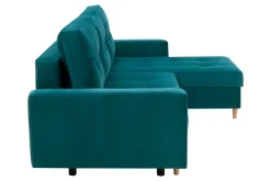 Narożnik rozkładany zielony ZOYA