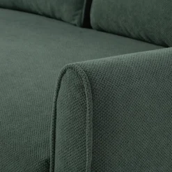 Narożnik rozkładany zielony SOHO S lewy