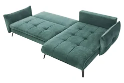 Narożnik rozkładany zielony VIGO lewy