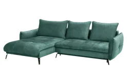 Narożnik rozkładany zielony VIGO prawy